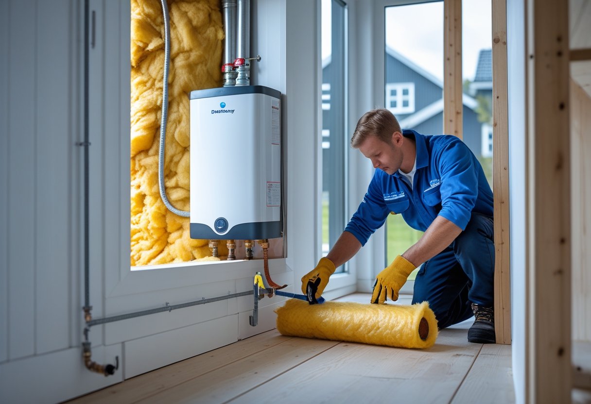 Sådan optimerer du din vandvarmer med hulmursisolering i Nordjylland